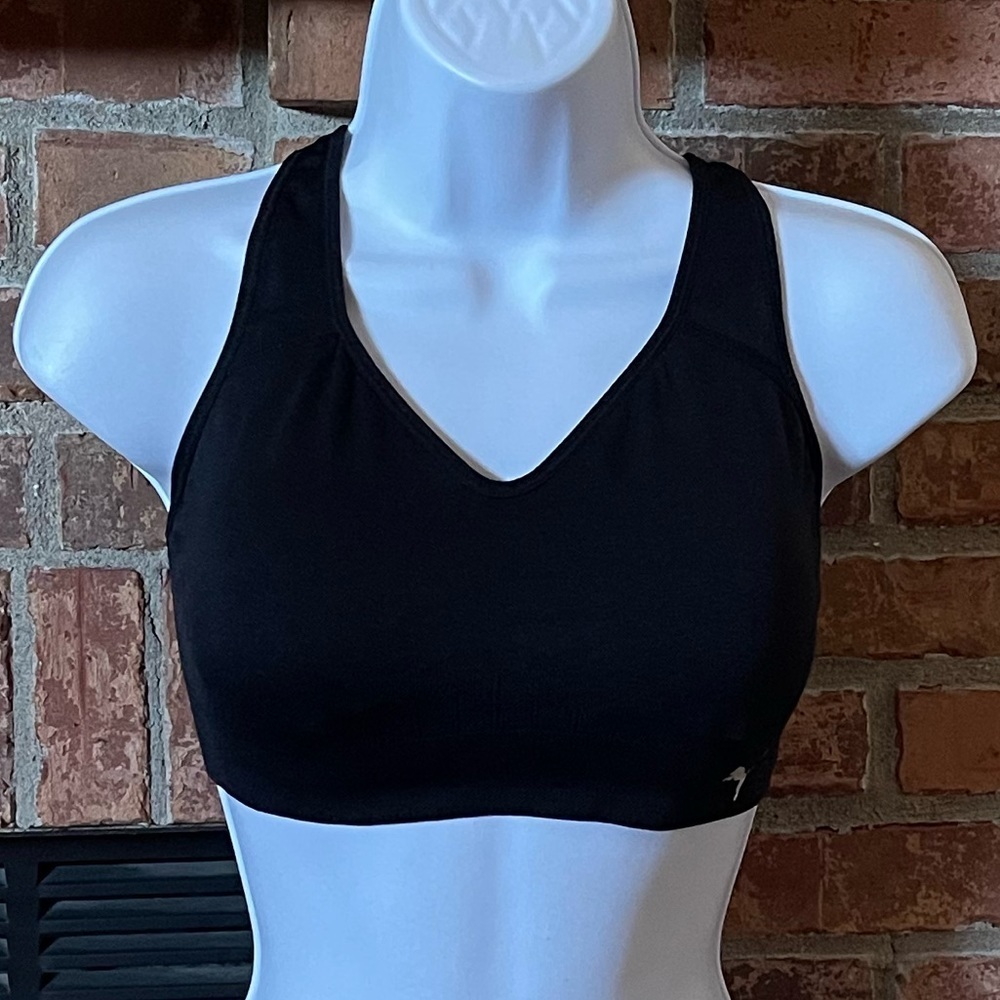 Puma Black Padded Sports Bra